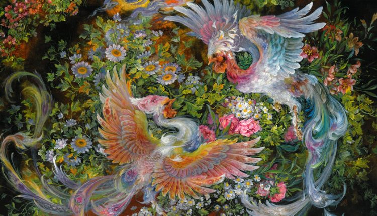 تأثير صورخيال ادبي برنگارگري مكتب شيراز