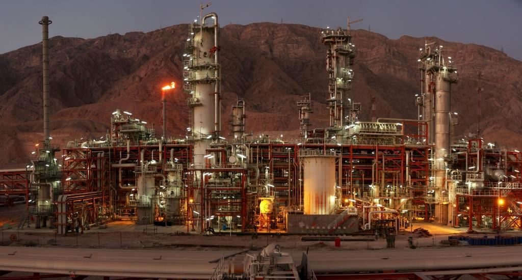 ميدان گازي پارس جنوبي درخليج فارس